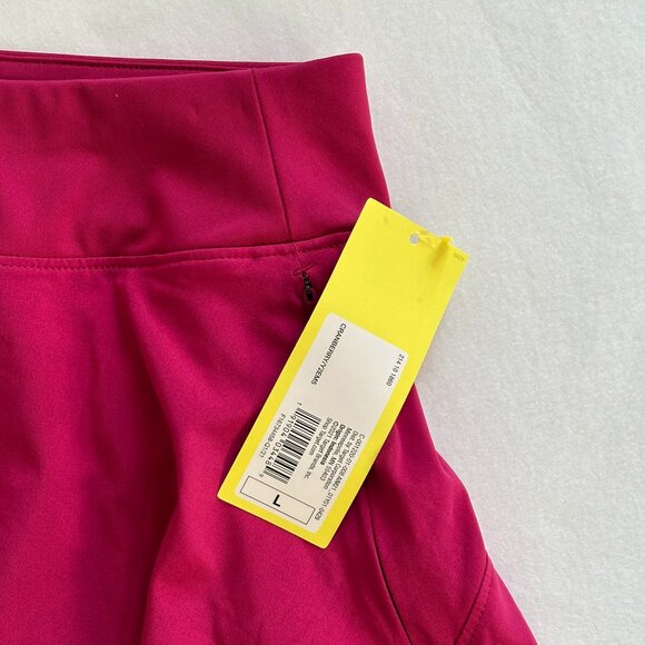 All in Motion Tennis Running Skort Cranberry Pink Womens Size L NWT - Picture 9 of 10
